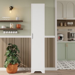 Hanah Home Armario Multiusos Blanco LIB3-W